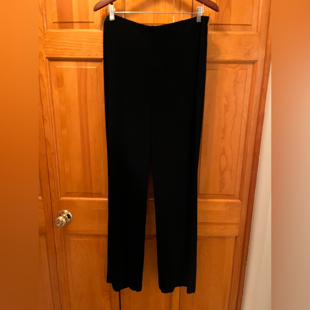 Chico's Classic Black Straight Leg Pants